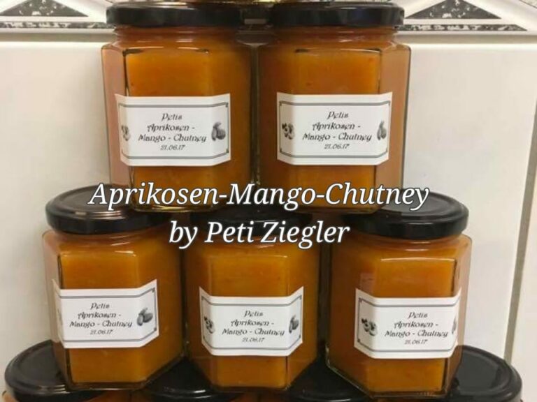 Aprikosen-Mango-Chutney ⋆ küCHenzauber