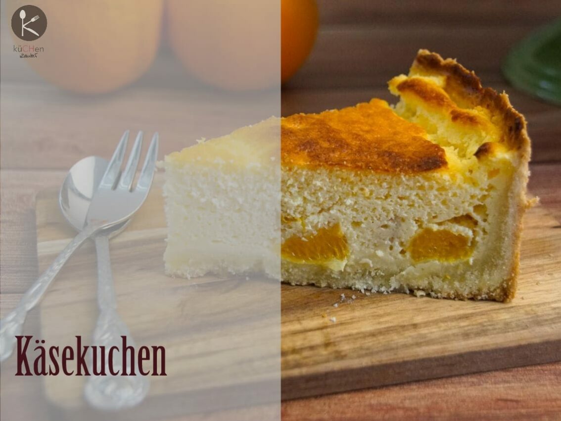 Käsekuchen mit Aprikosen ⋆ küCHenzauber