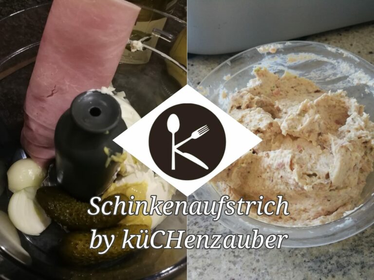 Schinkenaufstrich, lecker zu jedem Abendessen oder Brunch