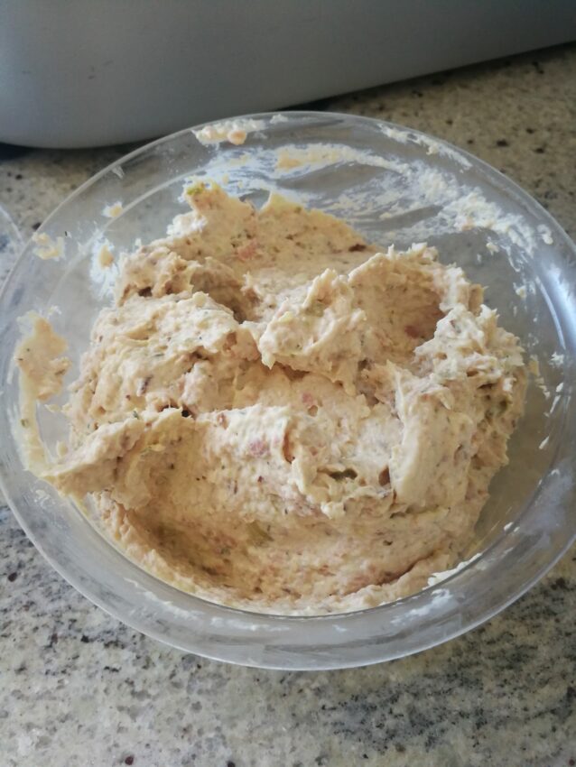Schinkenaufstrich, lecker zu jedem Abendessen oder Brunch